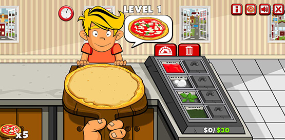 pizza games for kids